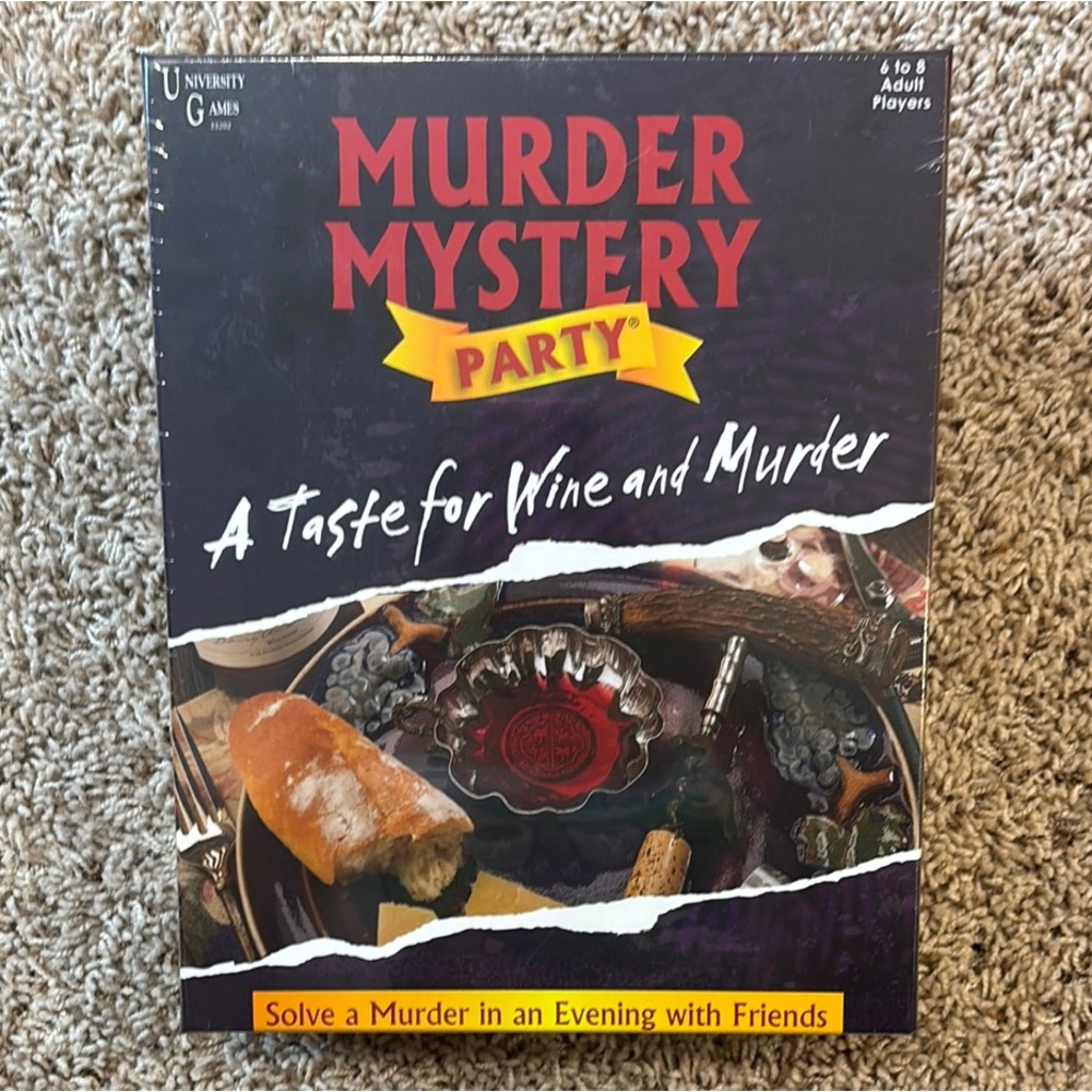 University Games Murder Mystery Party Game